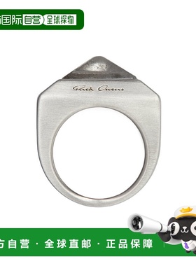 1h可退 香港直邮rick owens 女士 戒指水晶配饰