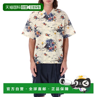香港直邮PRADA 男士衬衫 UCS41416YKF0032 CO 花色 Bowling shirt