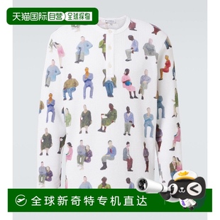 男士 1h可退 Anderson 香港直邮潮奢 印花华尔夫针织棉质亨 J.W.