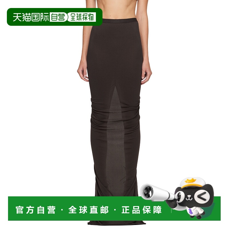 1h可退 香港直邮潮奢 rick owens 瑞克 欧文斯 女士 棕色 Concord