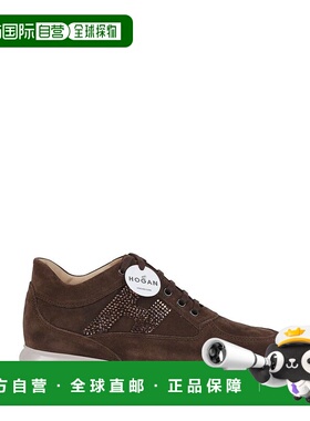 1h可退 香港直邮Hogan 女士 互动运动鞋 HXW00N02011UH6 brown棕