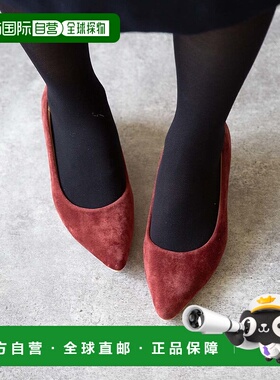 日本直邮Menue 中跟女式浅口鞋 黑色高跟鞋 ME8623BW02032单鞋