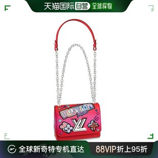 路易威登 女士红色皮革单肩包 Twist 香港直邮Louis Vuitton