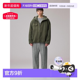 日潮跑腿GU极优男装ENGINEERED GARMENTS加绒加厚运动长裤358660