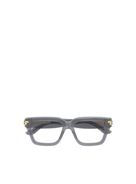 BOTTEGA VENETA 男士眼镜 BV1324O005 CO 灰色 徽标平光镜