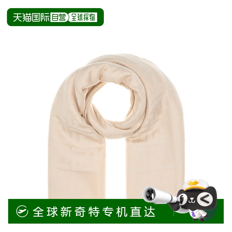 香港直邮FENDI 女士围巾 FXT131ATZBF0NH8 SS2025 紫色 Fendi Woo