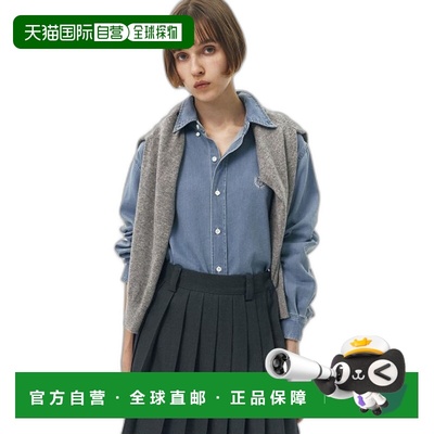 韩国直邮DUNST设计师款休闲复古都市时尚日常通勤女款衬衫UDSH4A1