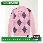 菱形羊毛Polo衫 1h可退 男士 Pringle 香港直邮J.W. Anderson