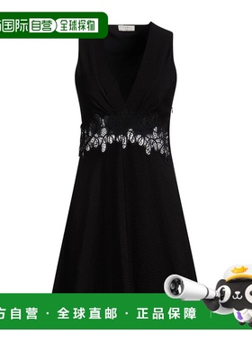 1h可退 香港直邮Sandro 女士 短款连衣裙 black黑色 舒适时尚