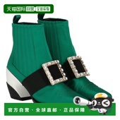 石墨色 自营Roger 美国奥莱直发女靴 Graphite 靴 Vivier 女士