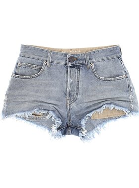 BALENCIAGA 女士短裤 790456TSW824200 SS2025 蓝色