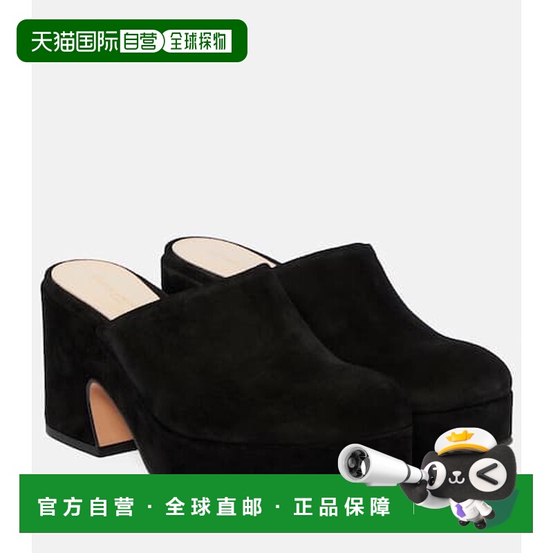 1h可退 香港直邮Gianvito Rossi 吉安维托 罗西 女士 Lyss 绒面革