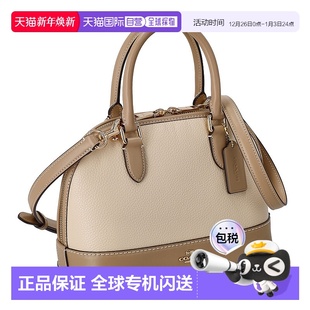 皮革手提包CAM56新款 日本直邮 COACH蔻驰拼色设计女款