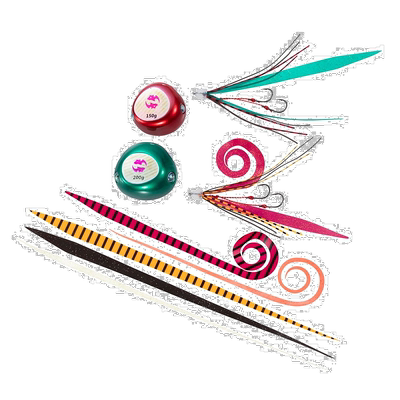 日本直邮Daiwa Koga Bay 无橡胶 β 入门套件 150g/200g 一组