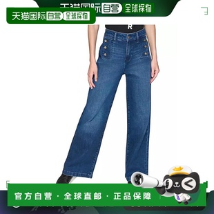 lagerfeld karl 女士 牛仔裤 1h可退 直筒裤 美国直邮