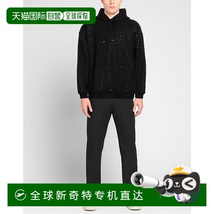 Dsquared2 男士 香港直邮潮奢 二次方 舒适时 连帽卫衣 black黑色