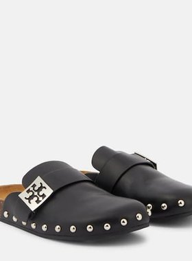 潮奢 Tory Burch 托里·伯奇 女士 Mellow 铆钉皮质便鞋 000693