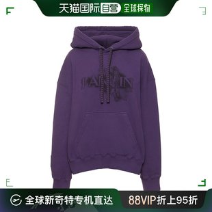 朗雯 女士 Lanvin 香港直邮潮奢 连帽卫衣