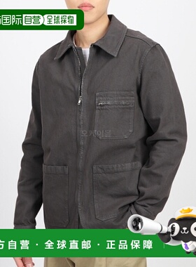 韩国直邮A.P.C 康纳夹克 COFCN H02911 LAD 羊毛混纺夹克 男士春