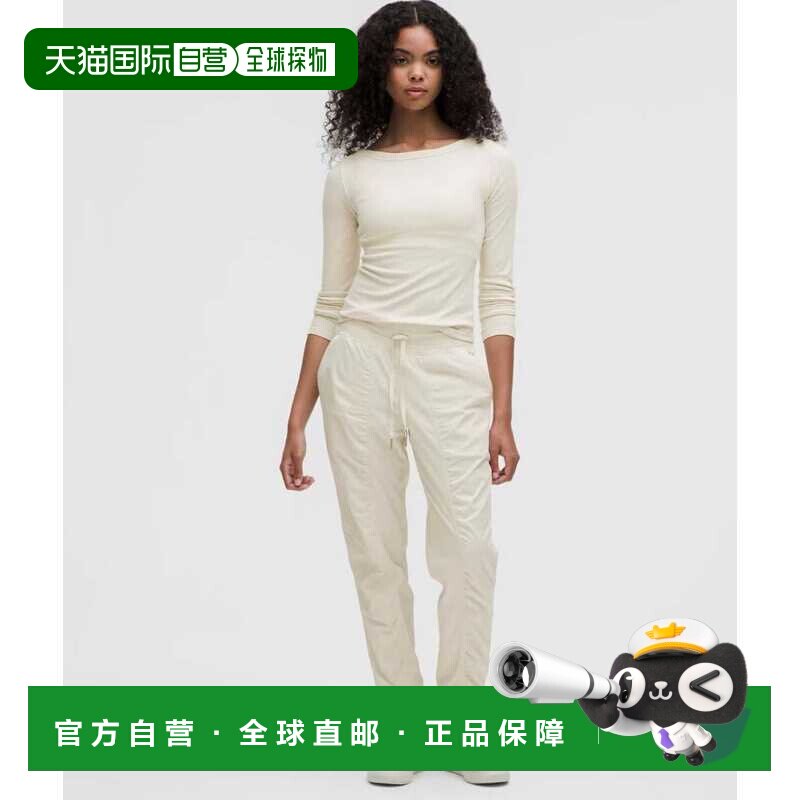 加拿大直邮lululemon/露露乐蒙女士DANCE STUDIO MID-RISE双层卫图片