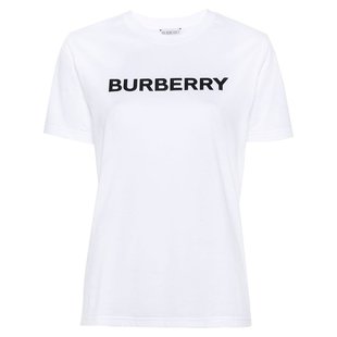 巴宝莉 女士Polos Burberry 潮奢 T恤白色T恤