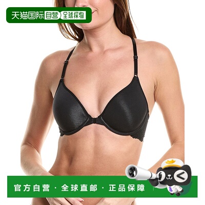 自营b tempt'db.受华歌尔启发的眼线轮廓文胸-海军蓝 美国奥莱直