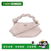 Bou 香港直邮GANNI mini AW2025 浅灰色 女士斜挎包 A69495894873
