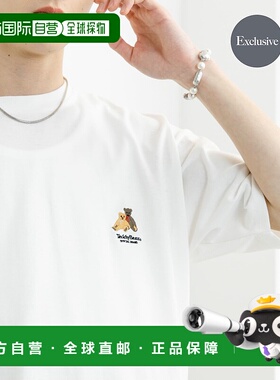 1h可退 日本直邮SENSE OF PLACE TeddyBear联名男士短袖T恤 AAA51