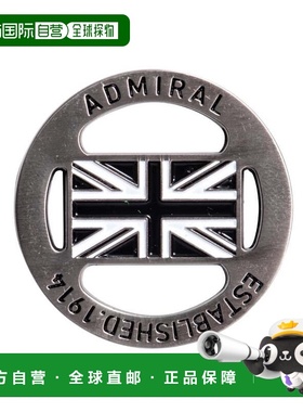 日本直邮Admiral GOLF 高尔夫球标记 [ADMG3AM2-BLK] 黑色 高尔夫