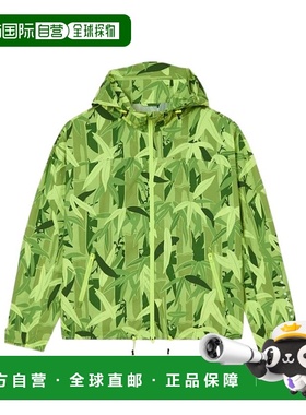 香港直邮KENZO 男士外套 FF55BL1759ND45 SS2025 绿色 长袖短款风