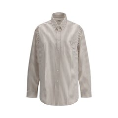 潮奢 Saint Laurent 圣罗兰 男士 长袖衬衫 823194Y6E77