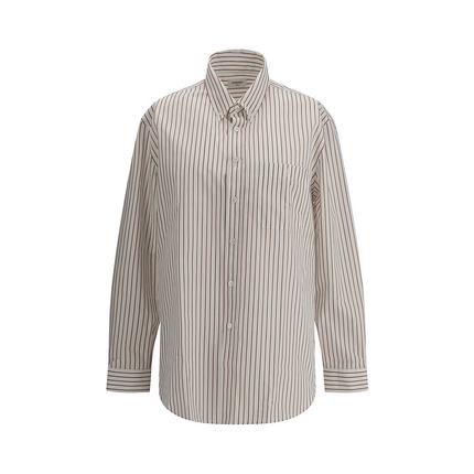 潮奢 Saint Laurent 圣罗兰 男士 长袖衬衫 823194Y6E77