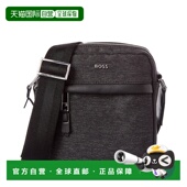 gre Boss 自营Hugo Trim Highway Leather Bag Zip Reporter