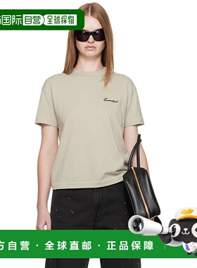 1h可退 香港直邮Essentials 女士 灰褐色 Classic Fit T 恤 125SP