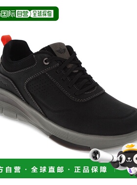 自营 Dockers男式Pivot Active Rebound休闲运动鞋-黑色 美国奥莱