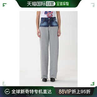 女士 香港直邮潮奢 二次方 S75KB0358STJ39 Dsquared2 长裤