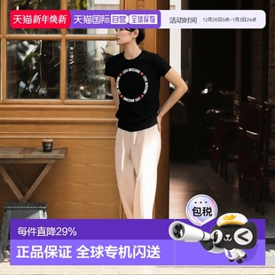 MOSCHINO T恤 爱 LOVE印花棉质短袖 W4F73 莫斯奇诺 香港直邮LOVE