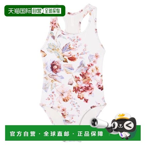 1h可退 香港直邮ZIMMERMANN 女童 花朵泳衣童装 colorful花色 舒