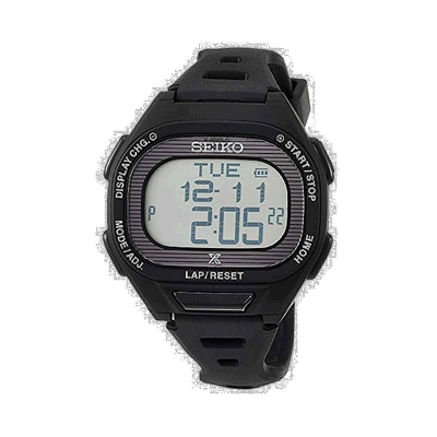 【日本直邮】SEIKO精工PROSPEX级跑步者太阳能SBEF055黑色手表