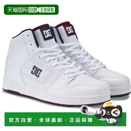 日本直邮DC SHOES MANTECA 4 HI SE SN 男士系带休闲运动鞋 白色