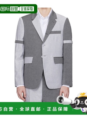 香港直邮THOM BROWNE 男士夹克 MJC403FF0940055 AW2025 灰色