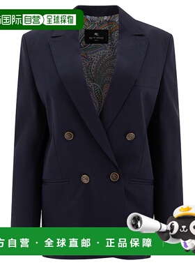 1h可退 香港直邮ETRO 女士外套 WRCA007099TUEG0B3895 SS2025 蓝