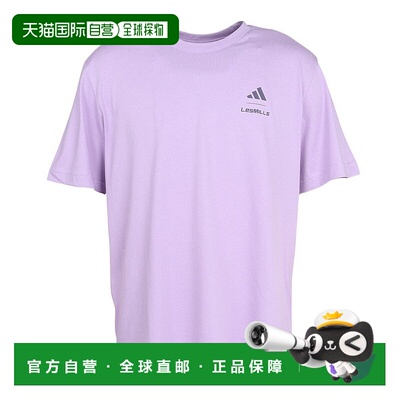 日本直邮adidas Les Mills 图形T恤 [UV886-KE7819]运动