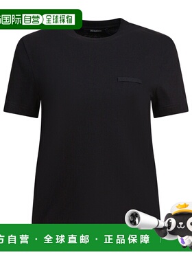 1h可退 香港直邮Jacquemus 女士 黑色棉质T恤 25HTSW00550AJ00029