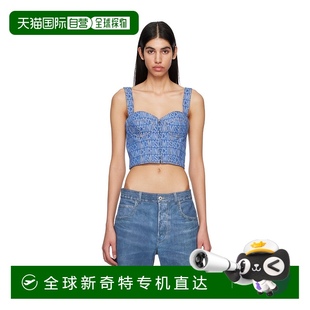 08012723FANTASY 1h可退 女士襯衫 SS2023 香港直郵MOSCHINO 藍色