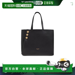 SS2025 DN1FE836LGSR0PA 黑色托特包 女士斜挎包 香港直邮BALMAIN