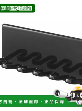 【日本直邮】Yamazaki山崎 牙刷架 黑色 W13×D3.5×H5cm