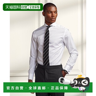 自营欧洲直邮RALPH LAUREN拉夫劳伦 Purple Label火枪手袖口衬衫