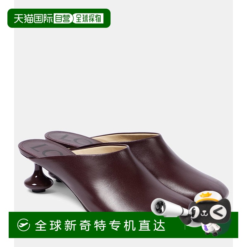 1h可退 香港直邮潮奢 LOEWE 罗意威 女士 Toy 45 皮质凉拖