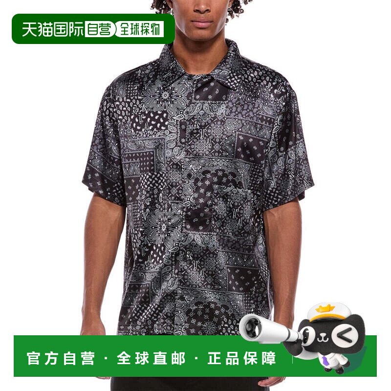 自营RtA George衬衫-黑色 美国奥莱直发